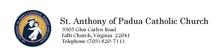 St. Anthony of Padua logo